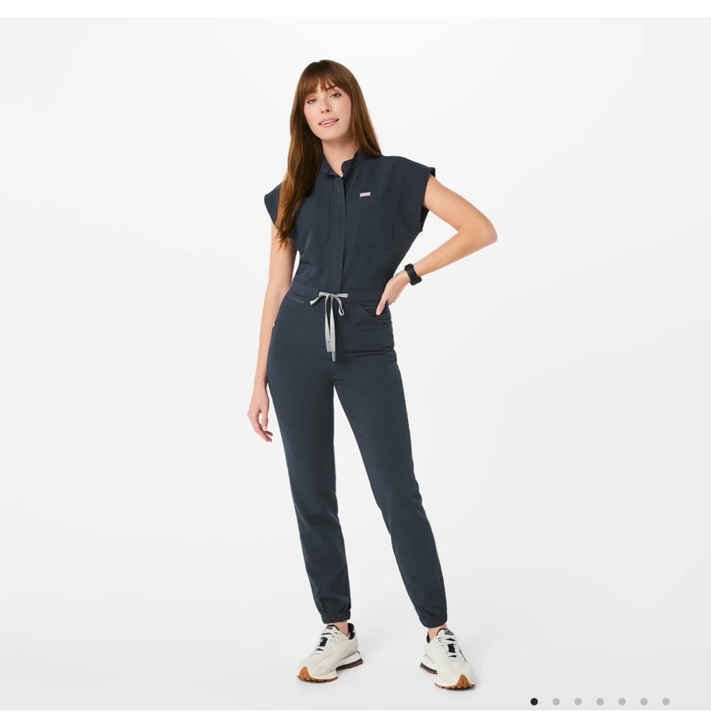 Figs Jumpsuit with Drawstring Waist